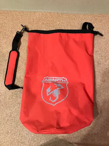 ABARTH 아바르트 정품 방수 백팩 미사용품