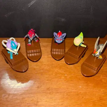 포켓몬 피규어 5체 세트 풀백카