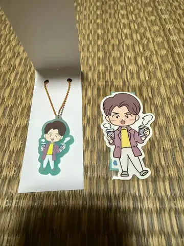 EXILE TETSUYA 러버 키링 스티커