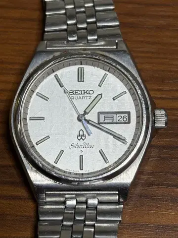 SEIKO 실버 웨이브