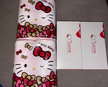 키티 화장실 페이퍼 티슈 세트