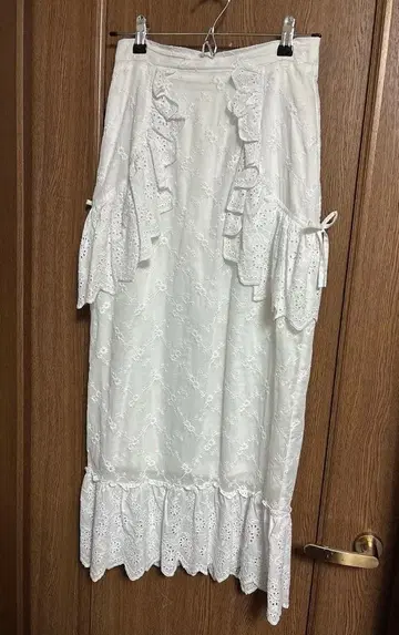 메리제니 레이스 콤비 드로스트 스커트