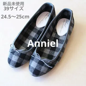 미사용 새상품! 아넬 이탈리아제 발레 슈즈 익명 배송