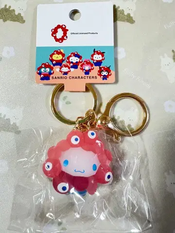 만박 미야쿠미야쿠 산리오 클리어 컬러 키링 시나모롤