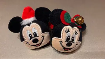디즈니랜드 크리스마스 미키 미니 반지 세트