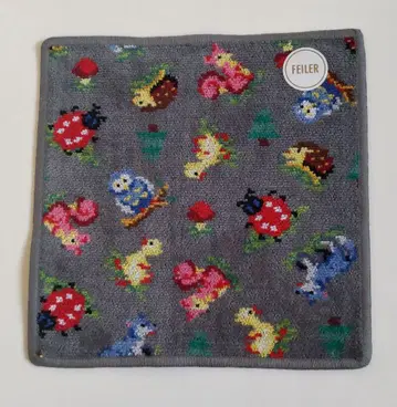 페이러 하이디포레스트 손수건 그레이 미사용 새상품