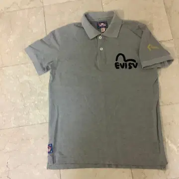 EVISU 그레이 피케 셔츠 42