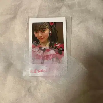 사카이 히토카 라키도로 상품 폴라로이드