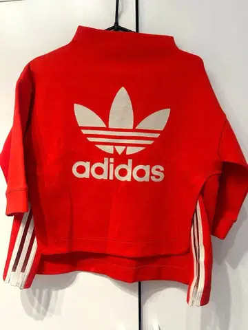 아디다스 오리지널스 상의 adidas 레드 오렌지 한국 y2k