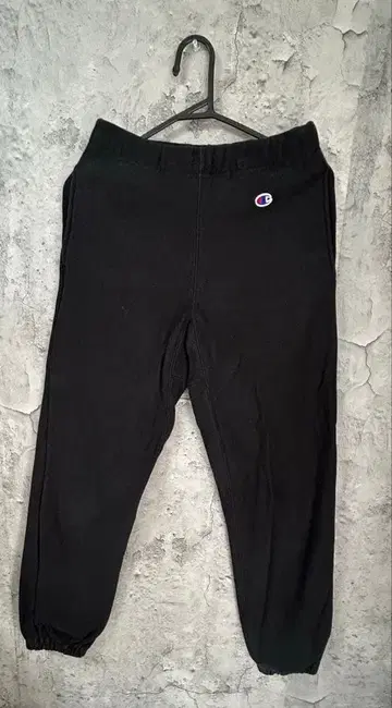 [ 착용 횟수 2회 ] Champion 리버스 위브 스웨트 팬츠 블랙 S