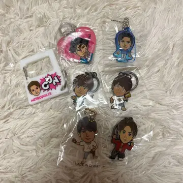 아크릴 키링 6개 세트