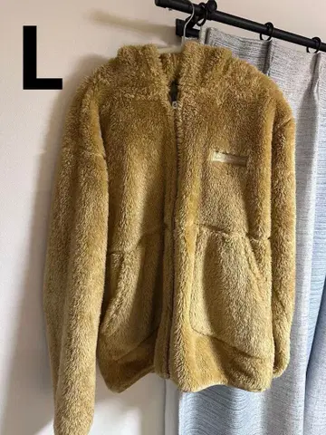 챔피온 풀 집업 보아 후드티 C3-L615 베이지