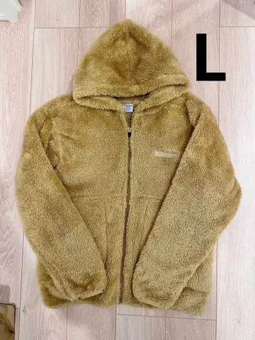 챔피온 풀 집업 보아 후드티 C3-Y615 베이지