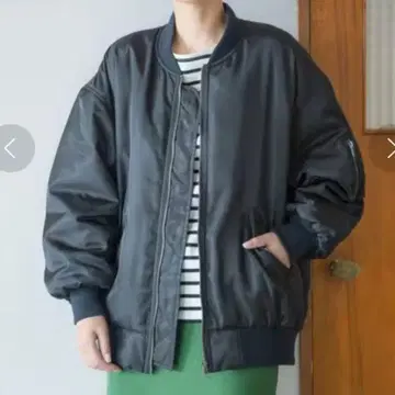 렙심 MA-1 충전솜 블루종 블랙