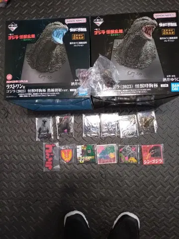 고질라 제일복권 괴수난무 A상 라스트 원 세트 증정 포함