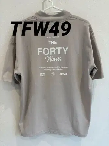 [새상품급] 2025년 TFW49 모크넥 셔츠 L사이즈