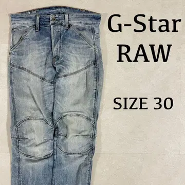 [ 새상품급 ] G-Star RAW 데님 청바지 데미지 가공 사이즈 30
