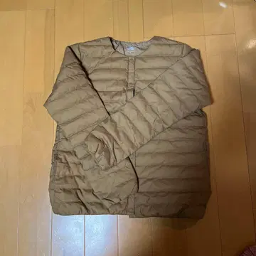 THE NORTH FACE 베이지 다운 자켓 M