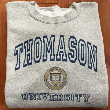 00s USA 칼리지 맨투맨 BEST 후르츠 그레이 2XL