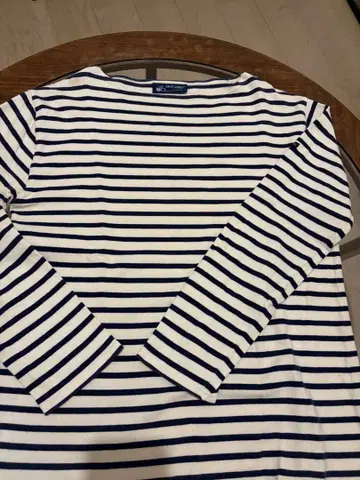 SAINT JAMES 스트라이프 긴팔 셔츠