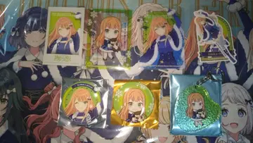 학마스 시파라 콜라보 시운 세이카 랜덤 굿즈+사진풍 카드 세트