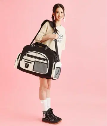 핑크라떼 수학여행 보스턴 백