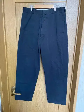 YAECA 블랙 치노 팬츠