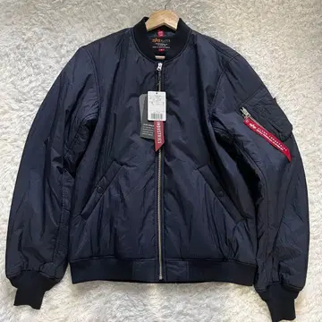 [새상품] 알파인더스트리 MA-1 플라이트 자켓 네이비 XL