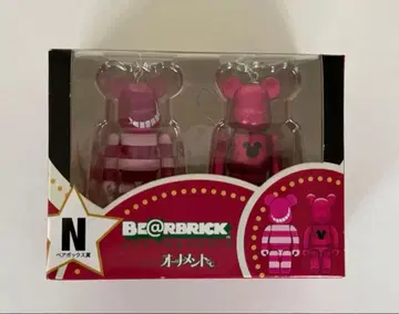 BE@RBRICK 크리스마스 오너먼트 복권 메탈릭 핑크 & 체셔 고양이