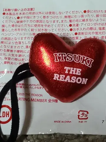 EXILE 후지와라 이츠키 머리끈