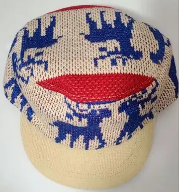 키코 리 동물 패턴 니트 모자