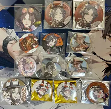 니지산지 EN 미스타 리아스 캔뱃지 생일 춘절 할로윈