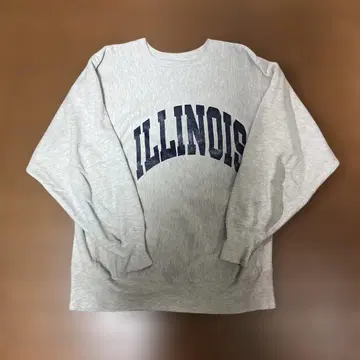 Champion Reverse Weave ILLINOIS 그레이 XL