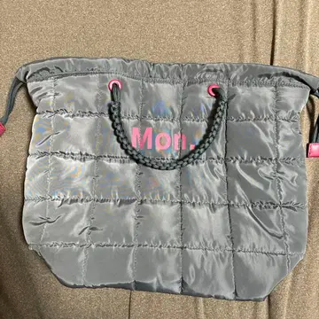 [ 새상품급 ] 트라이디 weekly 퀼팅 2WAY 백 그레이