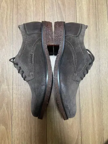 스테파노 로시 브라운 스웨이드 레이스업 슈즈 구제 의류 로퍼