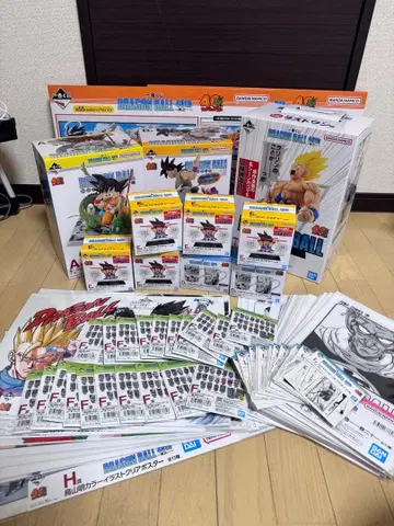 제일복권 드래곤볼 40th 그 일곱 79종 전종 컴플리트 미개봉