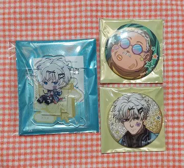 사카모토 데이즈 데코라 아크릴 스탠드 캔뱃지 아리츠키 슬라 사카모토