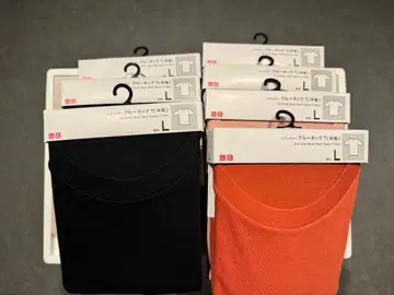 UNIQLO 드라이 컬러 크루넥 T셔츠 L 사이즈 7장