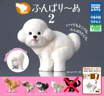 전 5종 노멀 컴프 세트 [ 펀바리~누2 ] 개 강아지 이누 가챠 치와와