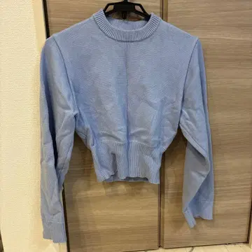 ZARA 니트 스웨터 블루 M