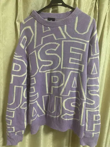 남성용 니트 스웨터 XL 사이즈