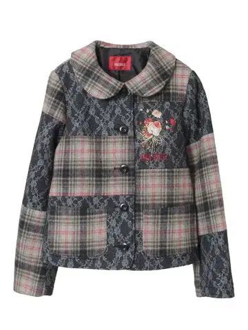 핑크하우스 2025 니들번치 자켓