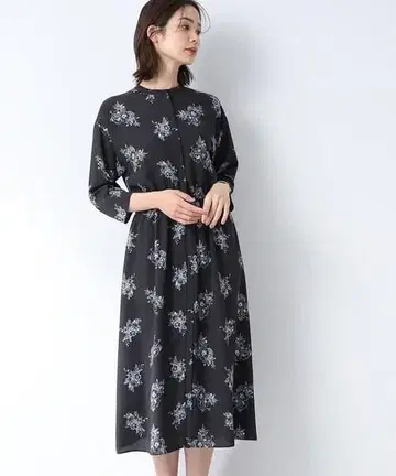 인디비 [ 세탁 가능/겉옷으로도! ] 라이트 플라워 원피스