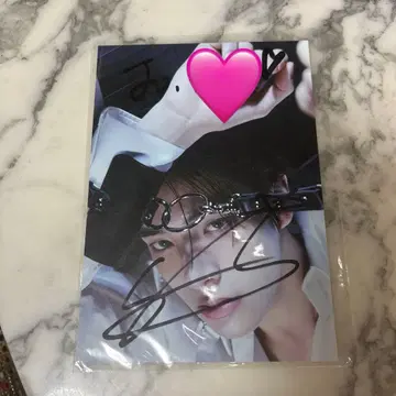 Enhypen DESIRE : UNLEASH 개별 사인 제이크 친필