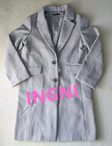 [ INGNI ] 라이트 그레이 체스터 코트 정가 11800엔 새상품