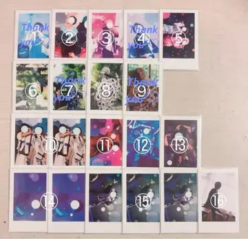 이레귤러즈 실사 폴라로이드 낱개 판매 가능