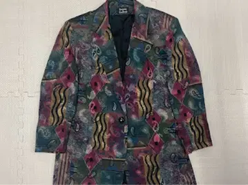 00 s 빈티지 멀티 컬러 자켓 아카이브 그런지 y2k