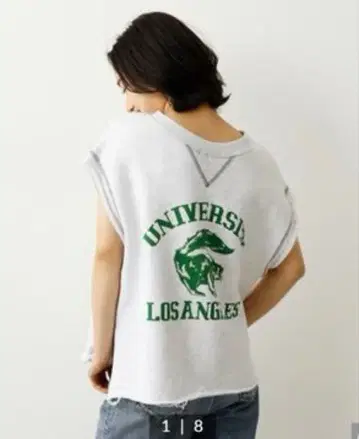 로데오 크라운 와이드 보울 맨투맨 베스트 택 포함 새상품