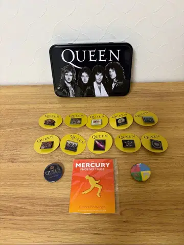QUEEN 가챠 캔뱃지 컴플리트 외