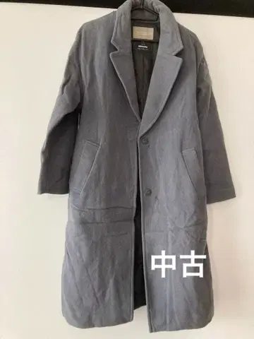 그레이 롱 코트 A DAY IN THE LIFE